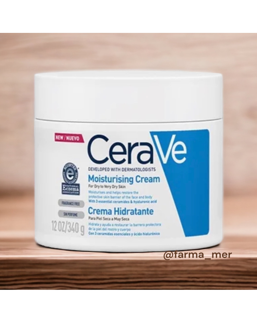 CeraVe Crema hidratante 340g