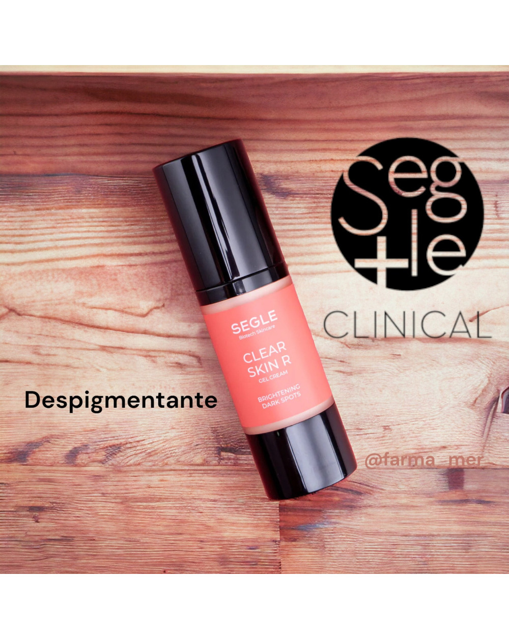 Segle Clinical Clear skin R Crema  gel Despigmentante Noche 30ml
