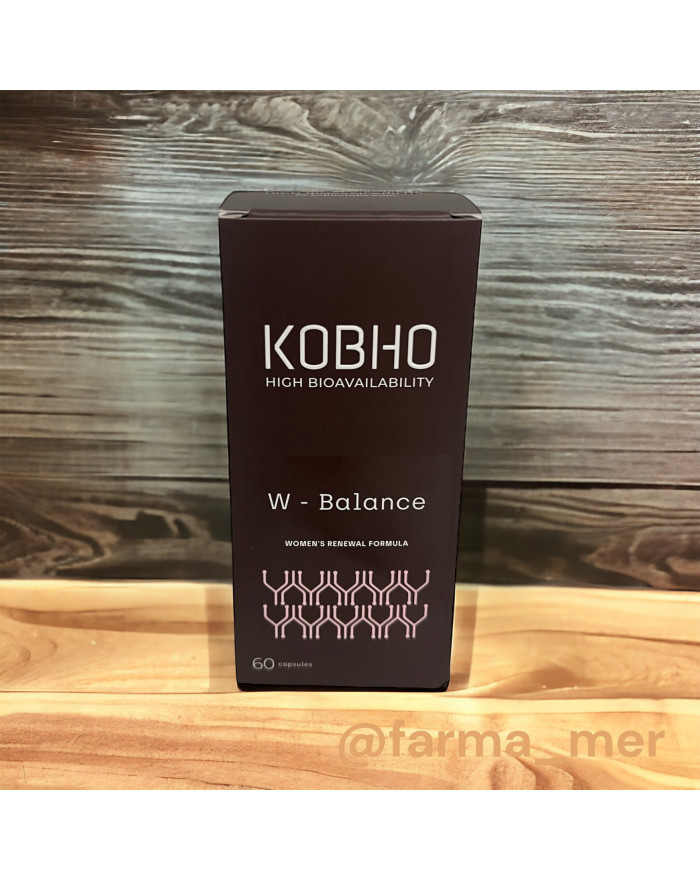Kobho  W-Balance  60 cápsulas