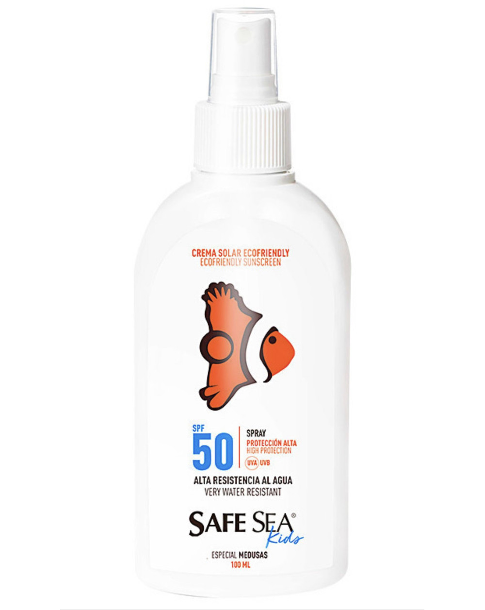 Safe Sea Crema Solar Especial Medusas SPF50+  100ml